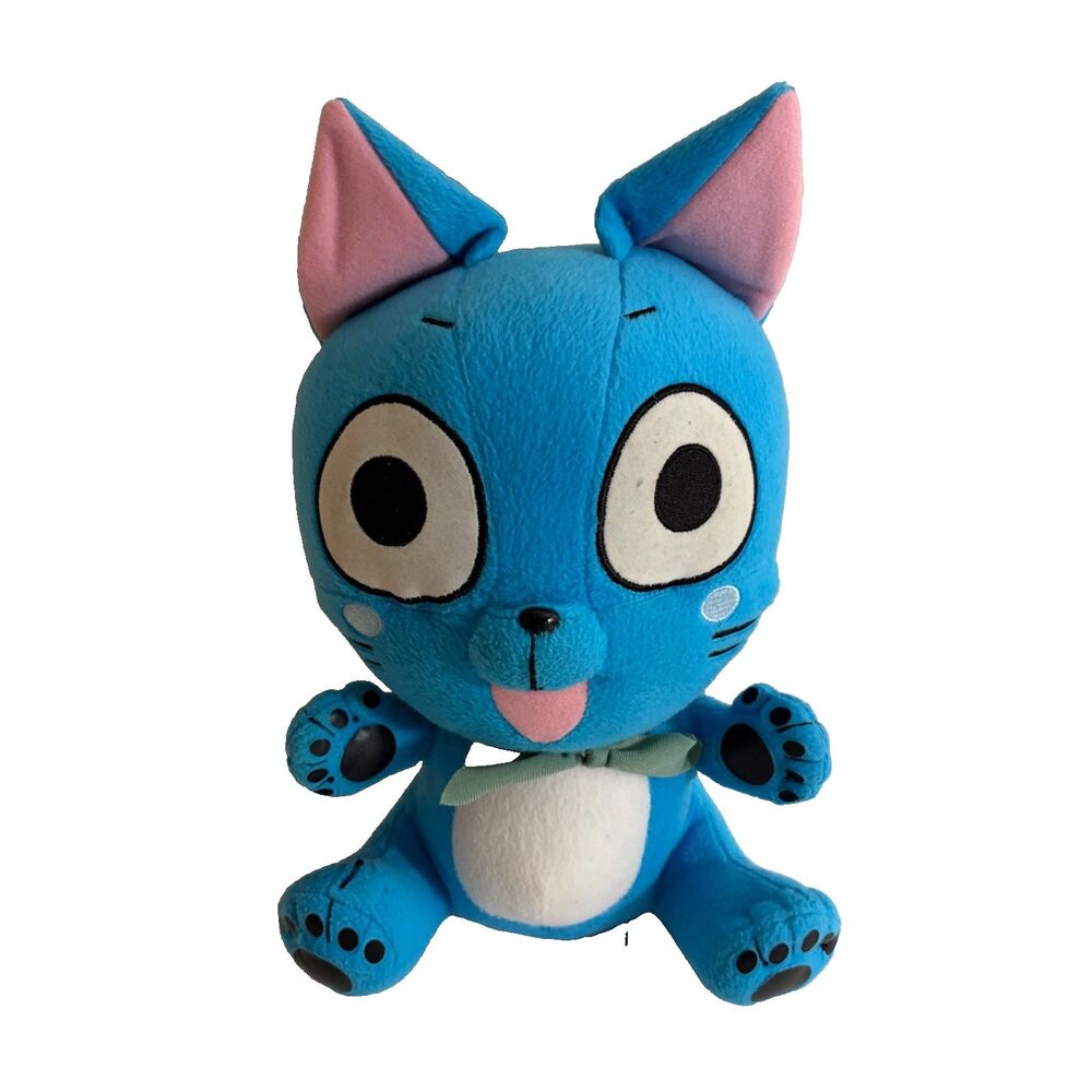 Fairy Tail Happy Plush Blue Great Eastern 11" Plush Stuffed Toy